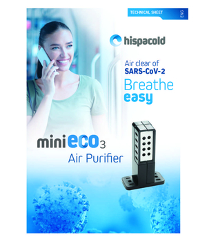 MINI ECO3 AIR PURIFIER TECHNICAL SHEET